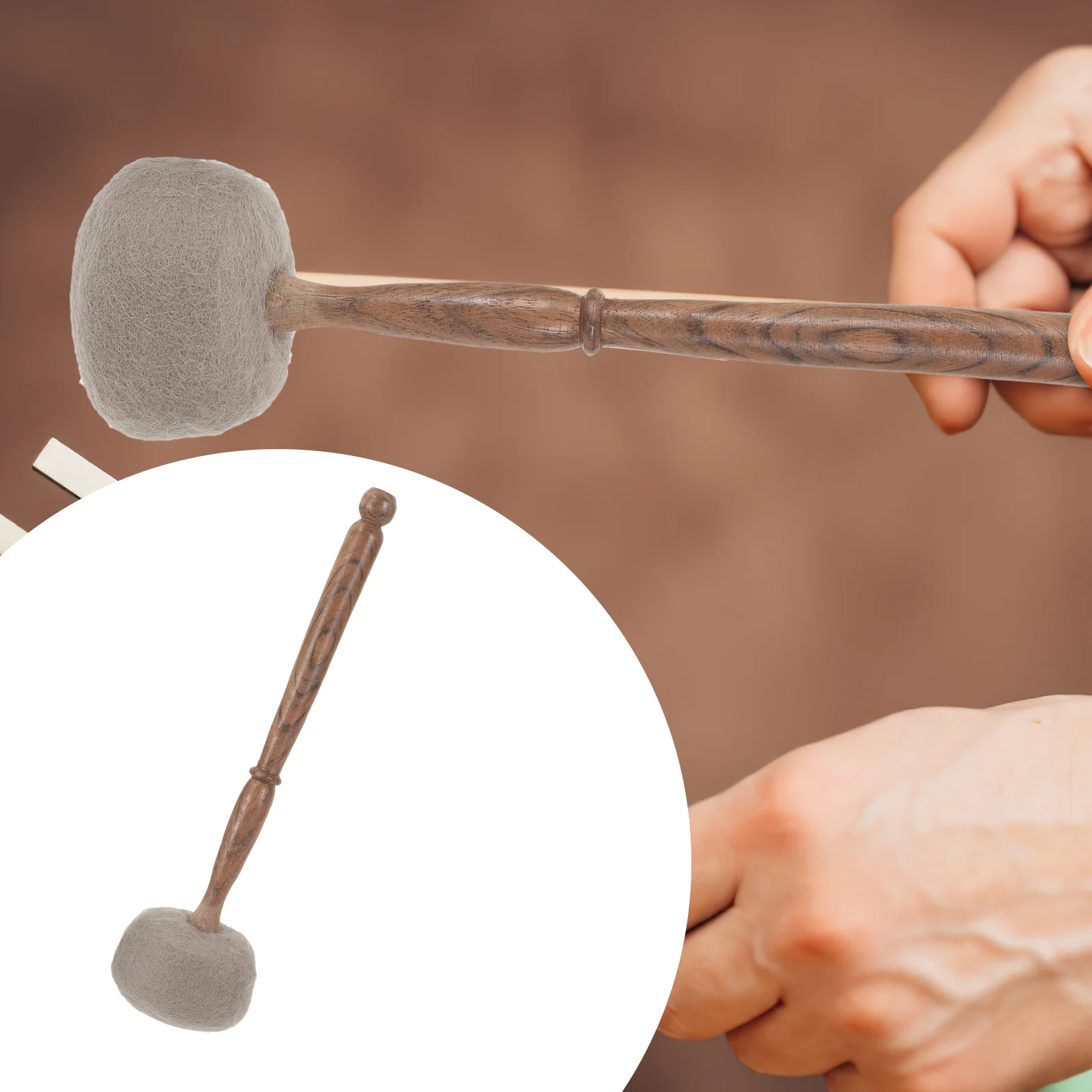 Nepalese Wool Felt Mallet Singing Bowl Meditation Tool Tibetan Bowl Accessory Wooden Stick Sound Therapy Stick Gift for Buddha
Nepalese Wool Felt Mallet Singing Bowl Meditation Tool Tibetan Bowl Accessory Wooden Stick Sound Therapy Stick Gift for Buddha