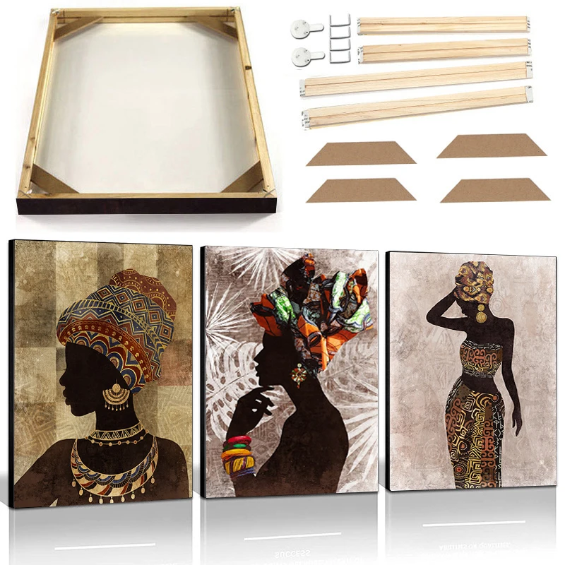 Abstract Texture African Black Woman Wall Art Canvas Painting with Frame Fashion Woman Picture Figure Poster Prints Home Decor
Abstract Texture African Black Woman Wall Art Canvas Painting with Frame Fashion Woman Picture Figure Poster Prints Home Decor