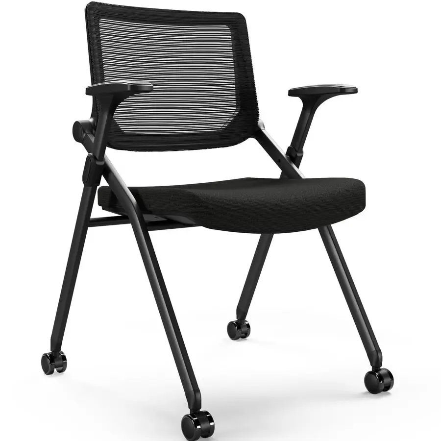 Foldable Office Chair with PU Wheels and Smooth ArmrestErgonomic Mesh Bouncing Back, Stackable Conference Room Chair, Office Gu
Foldable Office Chair with PU Wheels and Smooth ArmrestErgonomic Mesh Bouncing Back, Stackable Conference Room Chair, Office Gu