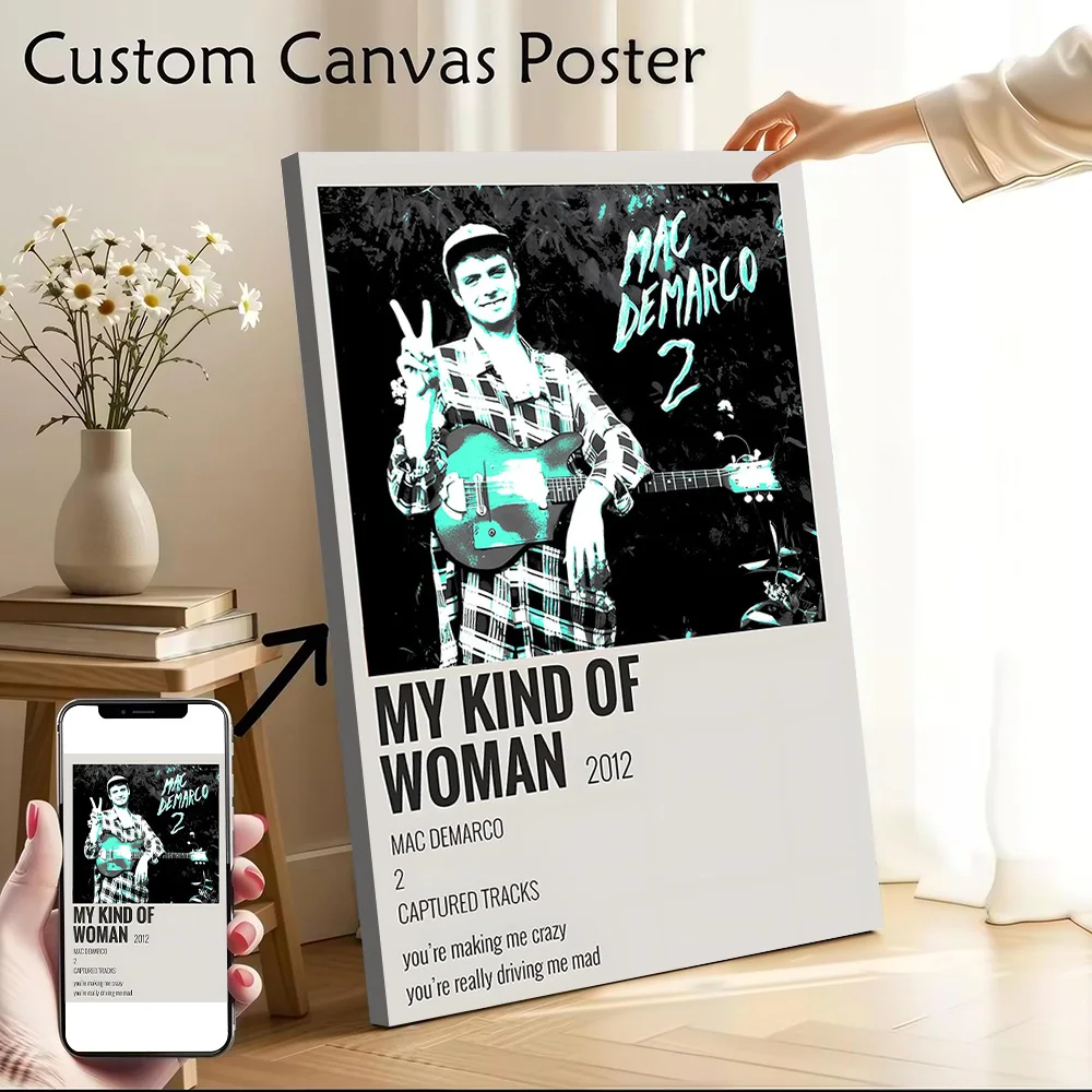Mac DeMarco - My Kind of Woman Poster Canvas Wall Art Custom Photo Print Modern Painting for Fans Home and Decoration Bedroom
Mac DeMarco - My Kind of Woman Poster Canvas Wall Art Custom Photo Print Modern Painting for Fans Home and Decoration Bedroom