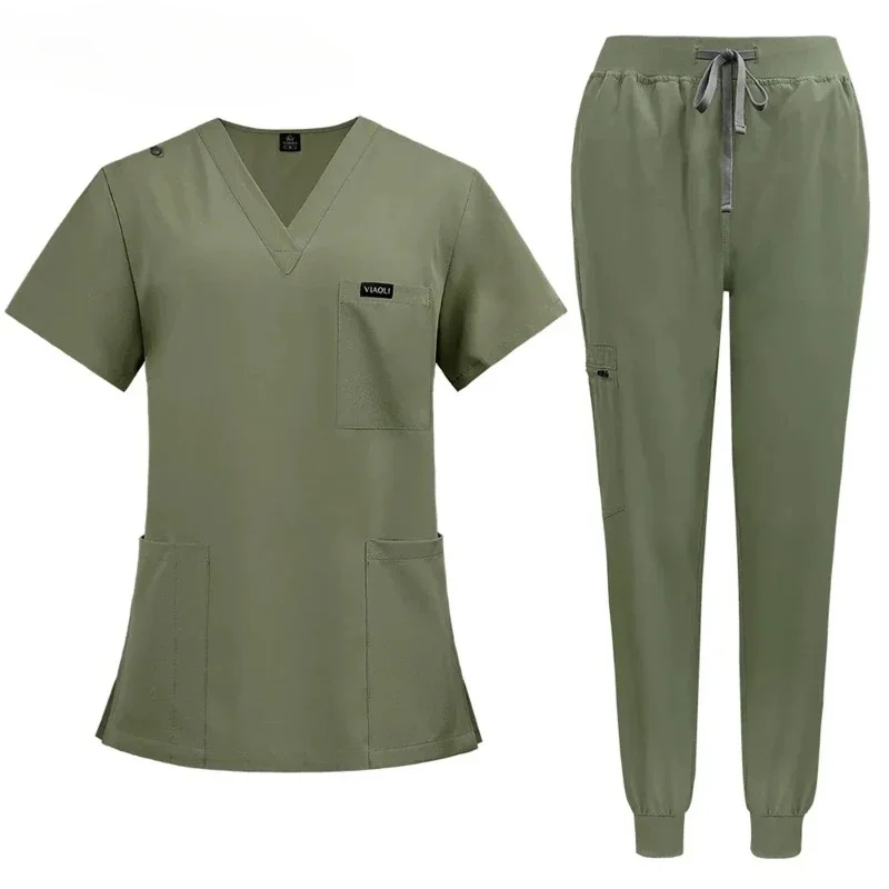 Multilcolors Hospital Medical Scrub Suits Uniform Women Men Scrubs Set Beauty Work Clothes Nurse Accessories Dental Surgery Suit
Multilcolors Hospital Medical Scrub Suits Uniform Women Men Scrubs Set Beauty Work Clothes Nurse Accessories Dental Surgery Suit