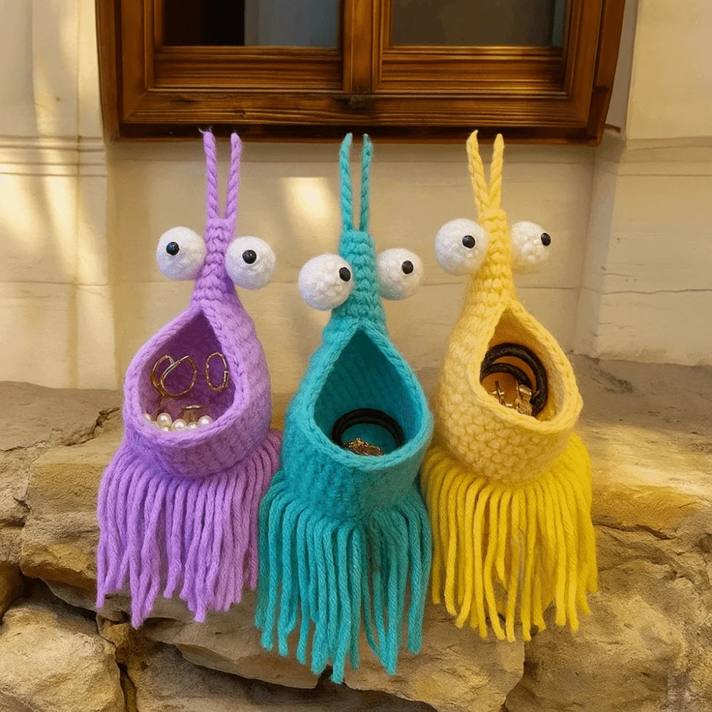 Lobster-Shaped Crochet Plant Hanger Cotton Woven Handmade Hanging Storage Basket Space Saving with Tassel Crochet Car Hanger Car
Lobster-Shaped Crochet Plant Hanger Cotton Woven Handmade Hanging Storage Basket Space Saving with Tassel Crochet Car Hanger Car