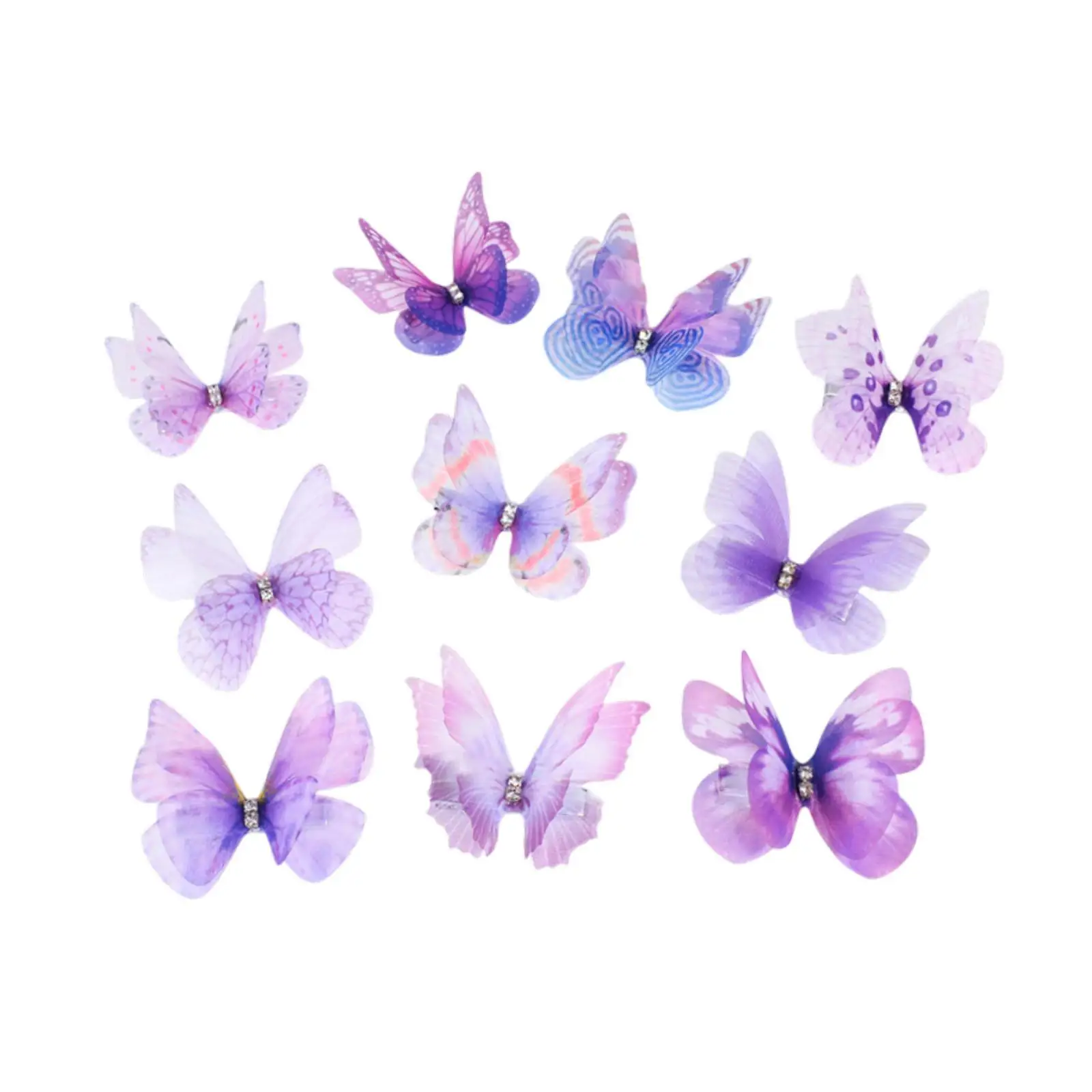 Butterfly Hair Clips Organza Elegant Fairy Barrettes Hair Accessories for Girls Decorative Hair Ornaments for Party Birthdays
Butterfly Hair Clips Organza Elegant Fairy Barrettes Hair Accessories for Girls Decorative Hair Ornaments for Party Birthdays