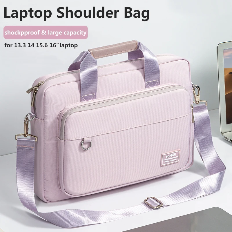 Laptop Shoulder Messenger Bag Women for 13.3 14 15.6 inch MacBook Air Pro 13 14.2 15 16 M3 M2 M1 A2918 A2992 A3114 A2991 A3113
Laptop Shoulder Messenger Bag Women for 13.3 14 15.6 inch MacBook Air Pro 13 14.2 15 16 M3 M2 M1 A2918 A2992 A3114 A2991 A3113