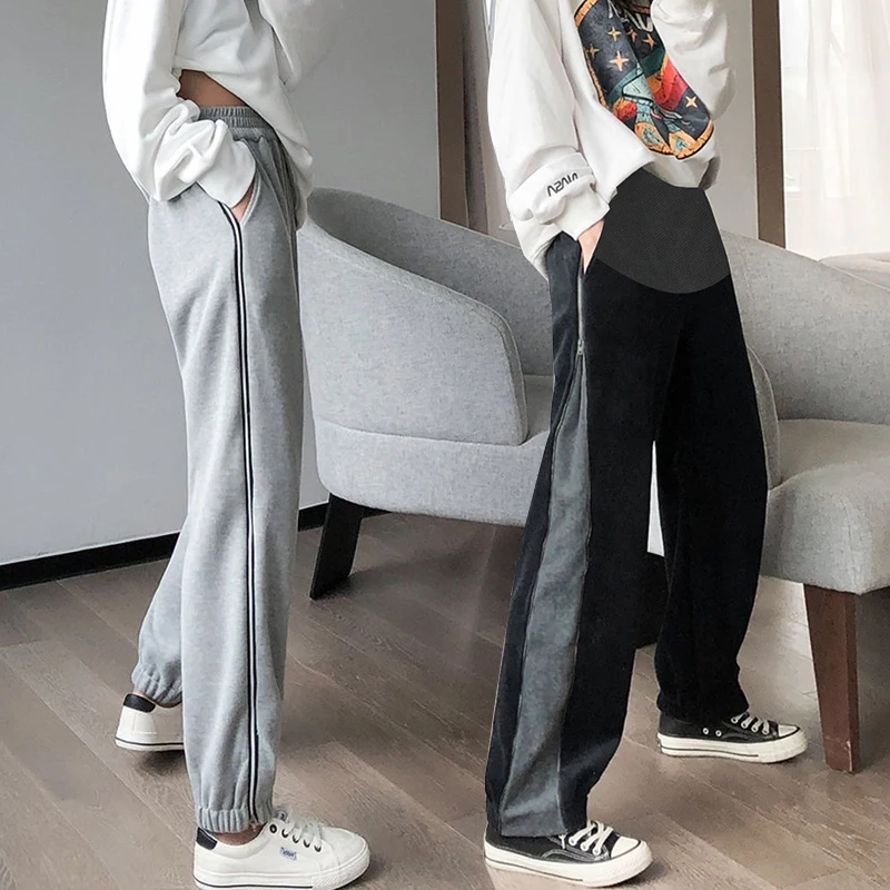 Plus size pregnant women long trousers autumn clothes fashion loose movement beam foot leisure wide leg cotton pants wholesale
Plus size pregnant women long trousers autumn clothes fashion loose movement beam foot leisure wide leg cotton pants wholesale