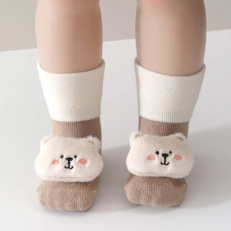 Cartoon Animal Baby Cotton Socks Spring Autumn Kids Mid Tube Sock Cute Doll Boy Girl Long Stockings Thick Warm Newborn Footwear
Cartoon Animal Baby Cotton Socks Spring Autumn Kids Mid Tube Sock Cute Doll Boy Girl Long Stockings Thick Warm Newborn Footwear