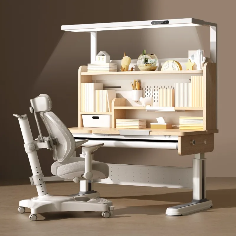 Lamp table integrated solid wood children's study table household primary and secondary school students desk writing table and c
Lamp table integrated solid wood children's study table household primary and secondary school students desk writing table and c