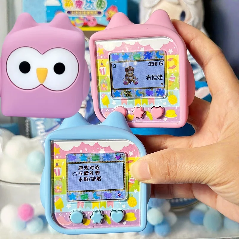 Original Tamagotchi English Version Sugar Cube Electronic Pet Machine Game Console Color Screen Pet Development Gifts
Original Tamagotchi English Version Sugar Cube Electronic Pet Machine Game Console Color Screen Pet Development Gifts