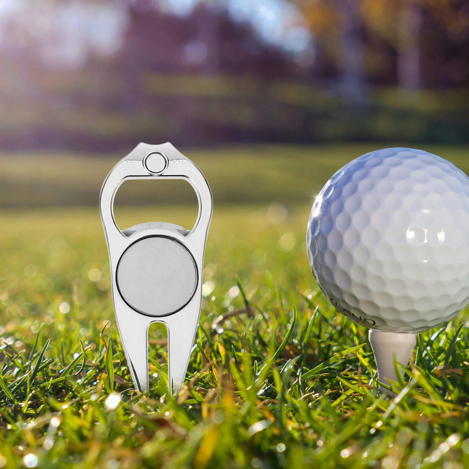 Golfs Divot Repair Fork Professional Golf Tool Zinc Alloy Material Smooth Surface Portable Divot Tool and Ball Marker
Golfs Divot Repair Fork Professional Golf Tool Zinc Alloy Material Smooth Surface Portable Divot Tool and Ball Marker
