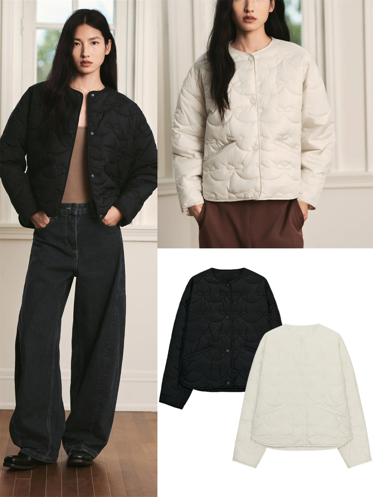 New Autumn Faion Thin Cotton Jaet Knot Stitched Flower ape Commute Sle Simple Meticulous Ladies Outerwear
New Autumn Faion Thin Cotton Jaet Knot Stitched Flower ape Commute Sle Simple Meticulous Ladies Outerwear