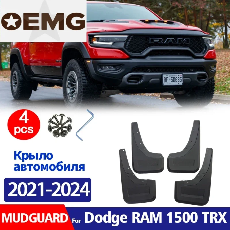 Front Rear 4pcs FOR DODGE RAM 1500 TRX 2021 2022 2023 2024 Mudguard Fender Mud Flap Guards Splash Mudflaps Car Accessories
Front Rear 4pcs FOR DODGE RAM 1500 TRX 2021 2022 2023 2024 Mudguard Fender Mud Flap Guards Splash Mudflaps Car Accessories
