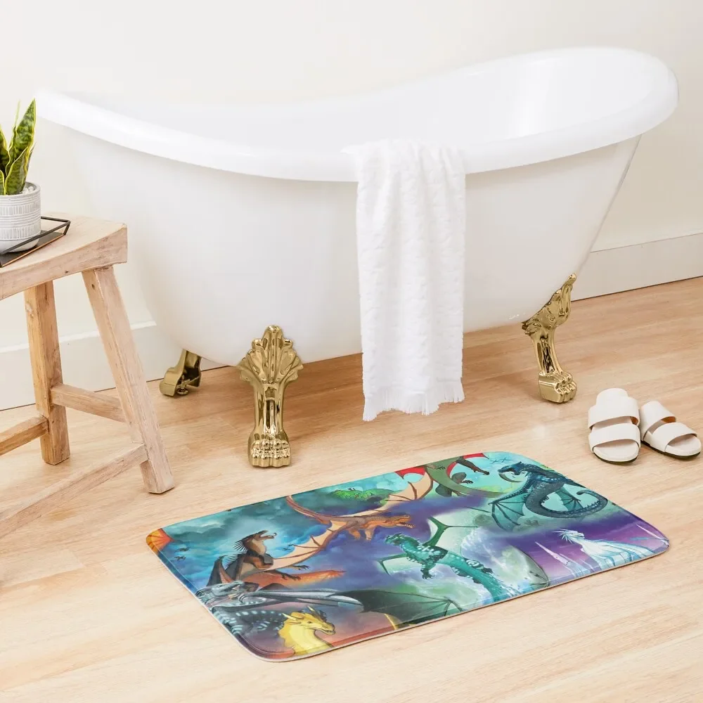 Wing of fire all dragon Pattern Background Bath Mat For Bathroom And Toilet Bath Rugs Mat
Wing of fire all dragon Pattern Background Bath Mat For Bathroom And Toilet Bath Rugs Mat