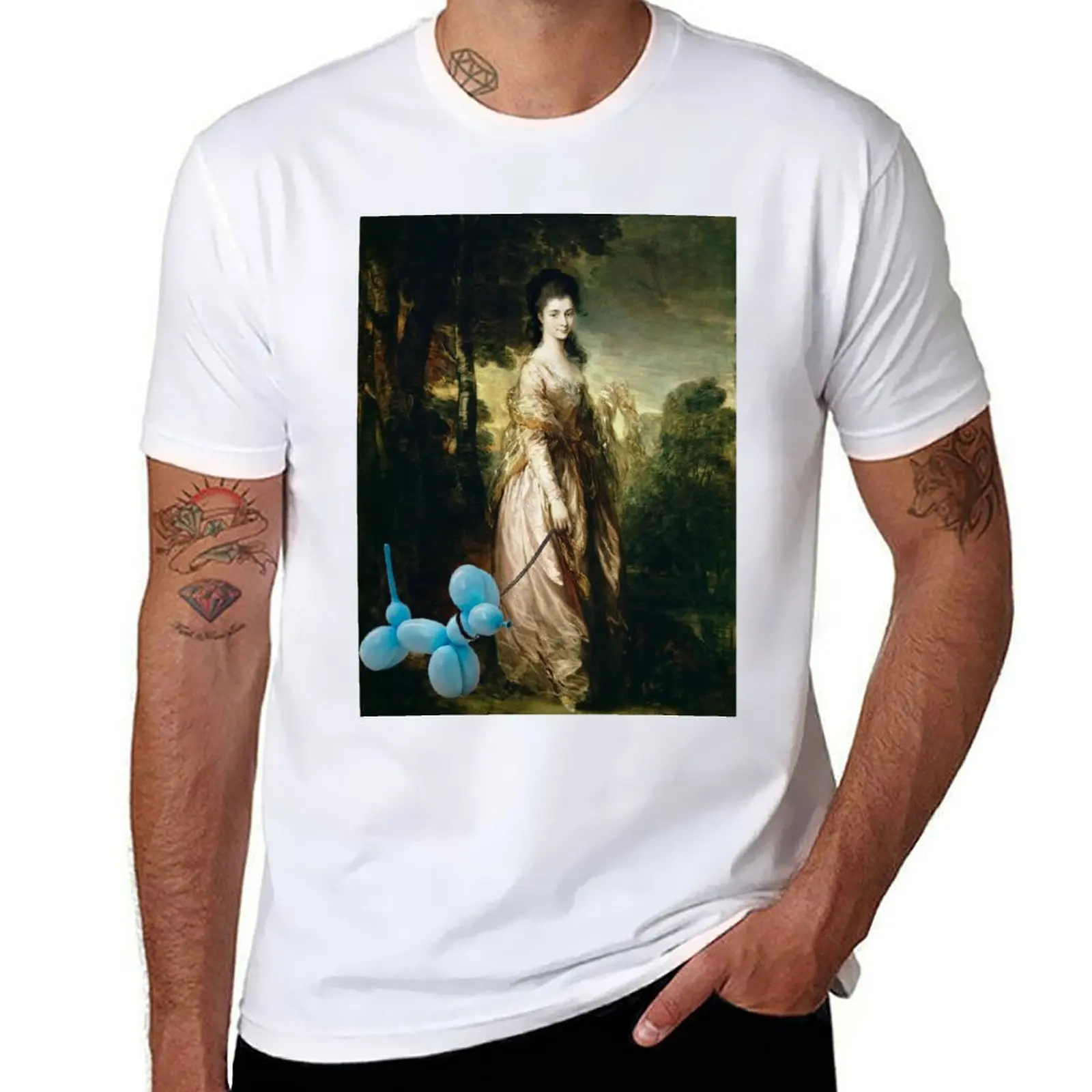 Fine Art Balloon Dog T-Shirt funny t shirts dark humor black cotton t-shirt plain for man package
Fine Art Balloon Dog T-Shirt funny t shirts dark humor black cotton t-shirt plain for man package