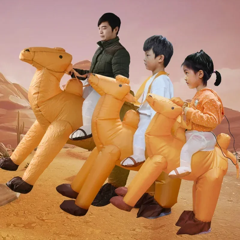 Cartoon Animal Ride-On Cosplay Costume for Adults Christmas Inflatable Camel Cosplay Costume with Hilarious Design
Cartoon Animal Ride-On Cosplay Costume for Adults Christmas Inflatable Camel Cosplay Costume with Hilarious Design