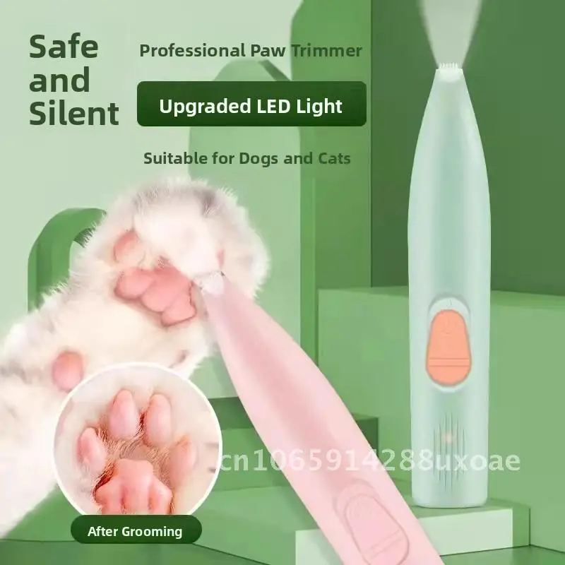Electric Pet Shaving Foot Hair Cutter for Dogs And Cats Silent Cat Claw Pedicure Clipper with LED Rechargeable Battery
Electric Pet Shaving Foot Hair Cutter for Dogs And Cats Silent Cat Claw Pedicure Clipper with LED Rechargeable Battery
