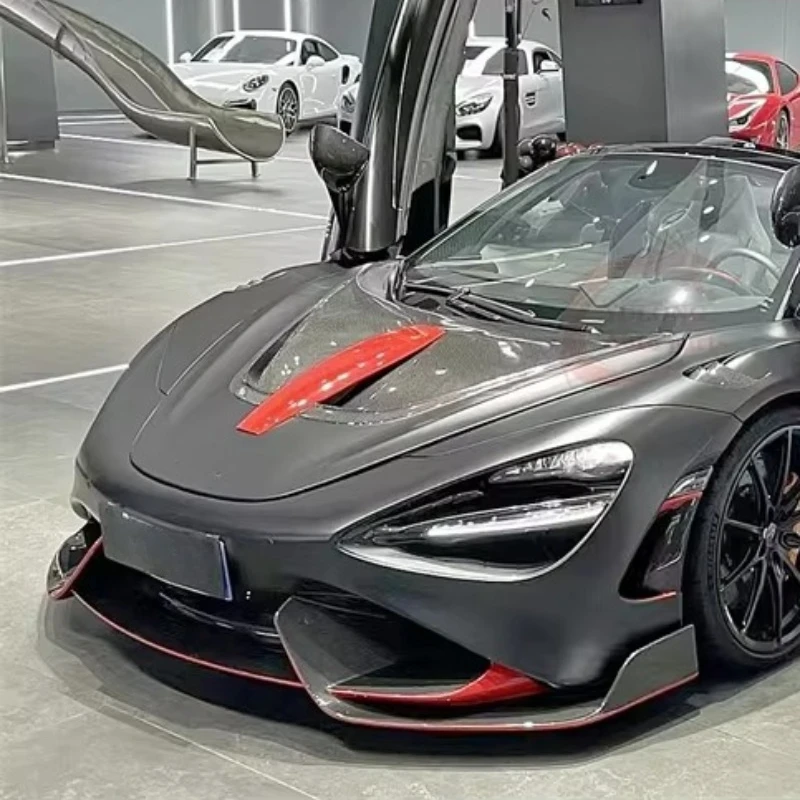 Комплект обвеса из карбона в стиле 765LT для McLaren 720S: Обновление до переднего бампера 765LT
Комплект обвеса из карбона в стиле 765LT для McLaren 720S: Обновление до переднего бампера 765LT