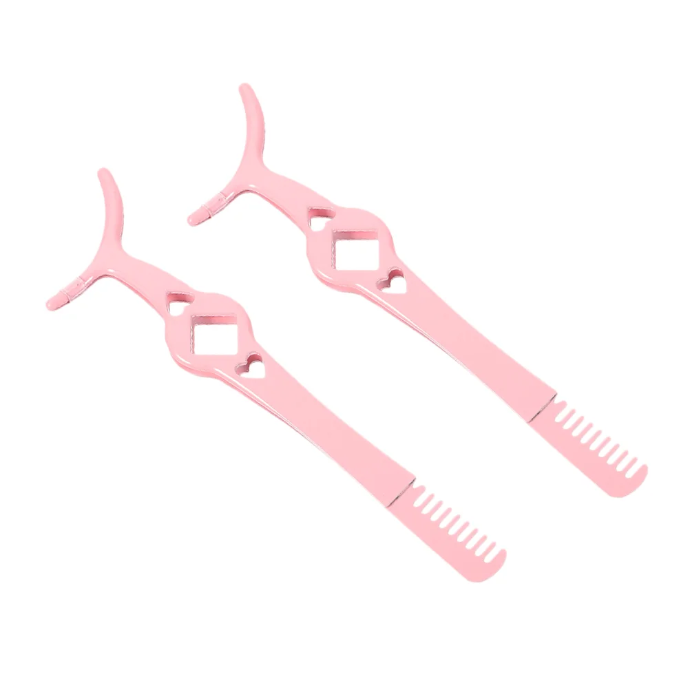 2 Pcs Eyelash Curler Comb Tweezers for Women Stainless Steel Beauty Tools Miss Applicator
2 Pcs Eyelash Curler Comb Tweezers for Women Stainless Steel Beauty Tools Miss Applicator