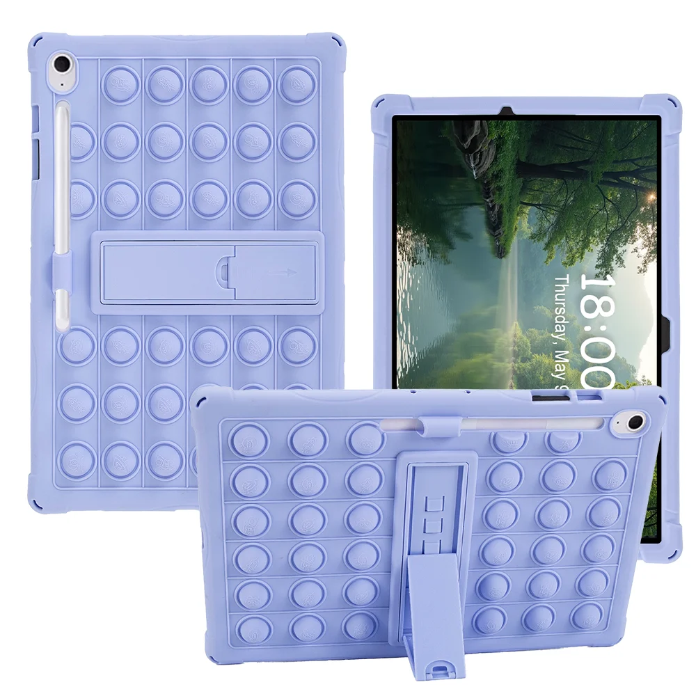 Soft Silicone Case For Samsung Galaxy Tab S10 FE Plus 13.1 inch SM-X620 SM-X626B Kids Cover Adjustable Stand With Shoulder Strap
Soft Silicone Case For Samsung Galaxy Tab S10 FE Plus 13.1 inch SM-X620 SM-X626B Kids Cover Adjustable Stand With Shoulder Strap