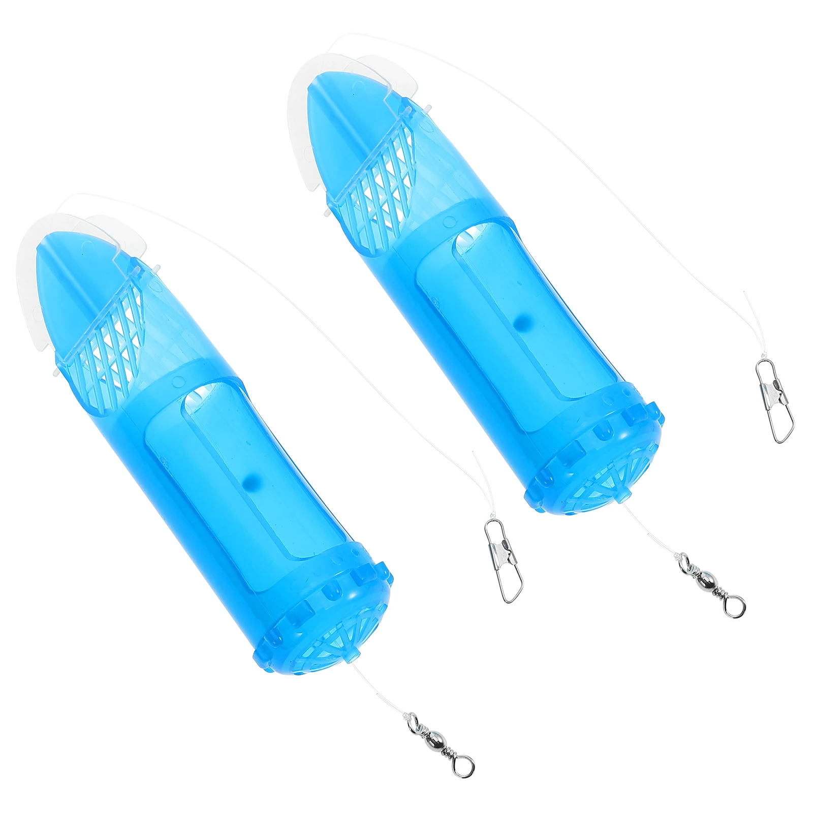2Pcs Rotating Bait Cage 33x129mm Durable Plastic Stainless Steel Fishing Lure Basket Holder Small Crawfish Lobster Trap Outdoor
2Pcs Rotating Bait Cage 33x129mm Durable Plastic Stainless Steel Fishing Lure Basket Holder Small Crawfish Lobster Trap Outdoor