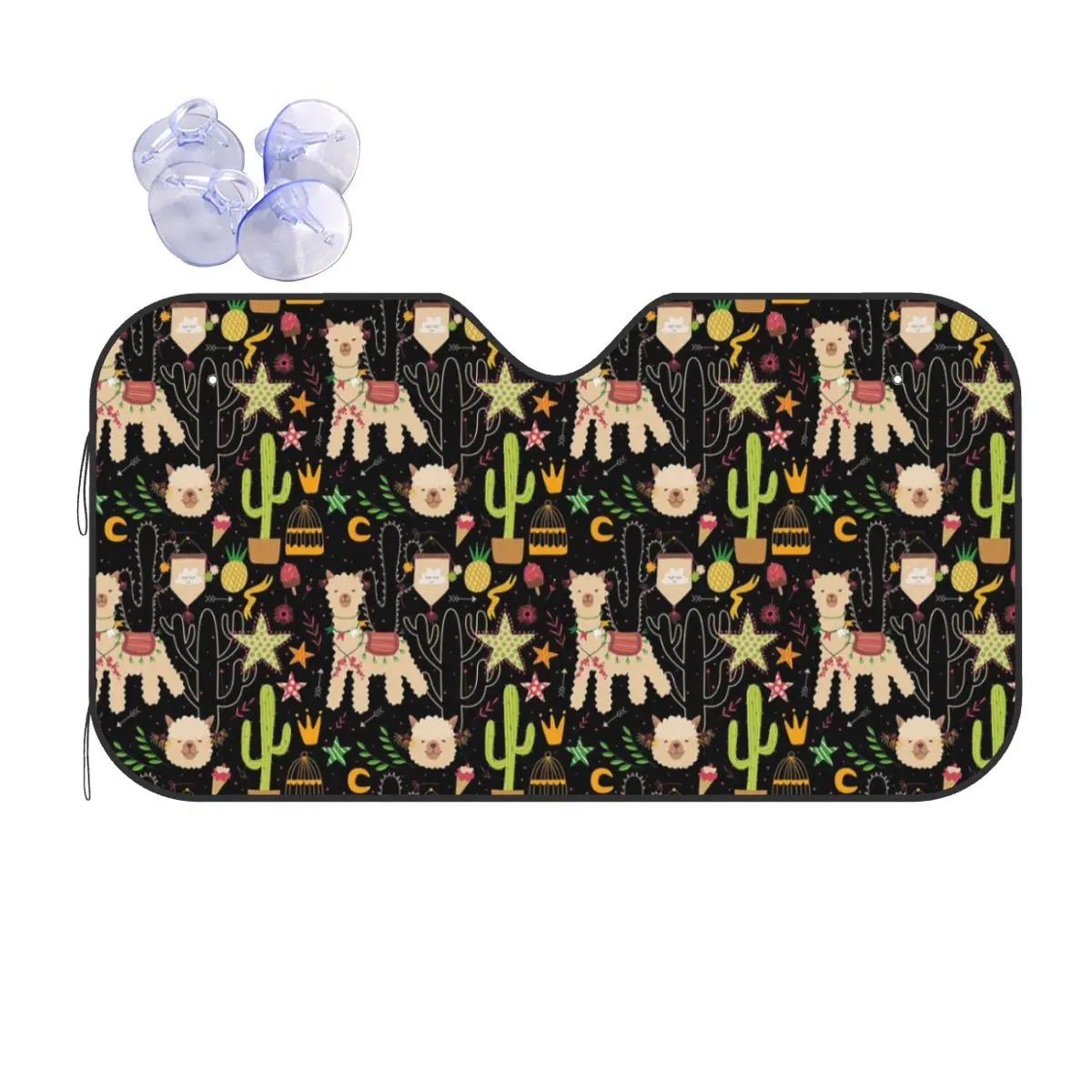Cute Cactus Alpaca Pattern Sunshade Windscreen Car Front Windshield Window Sun Visor Accessories Covers
Cute Cactus Alpaca Pattern Sunshade Windscreen Car Front Windshield Window Sun Visor Accessories Covers