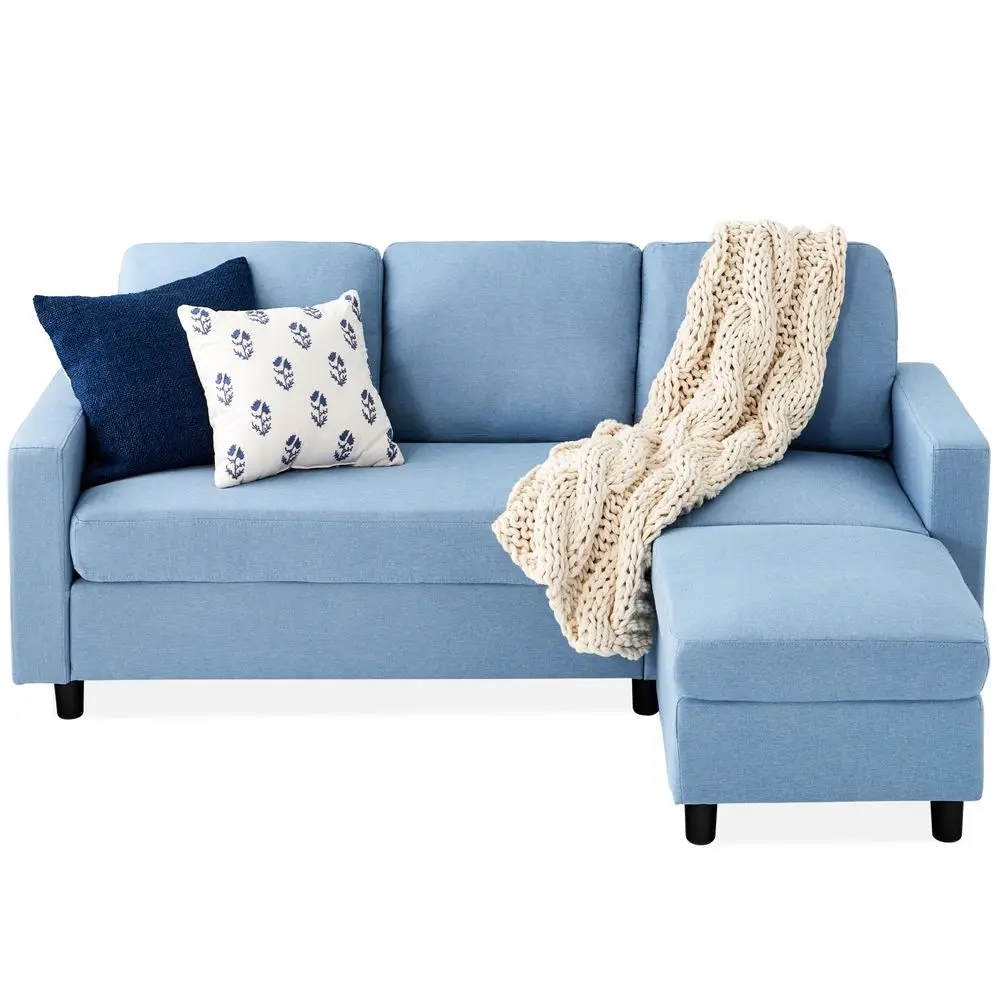 holstered Sectional Sofa for Home, Apartment, Dorm, Bonus Room, Compact Spaces w Chaise Lounge, 3Seat, LShape Design, Reversi
holstered Sectional Sofa for Home, Apartment, Dorm, Bonus Room, Compact Spaces w Chaise Lounge, 3Seat, LShape Design, Reversi