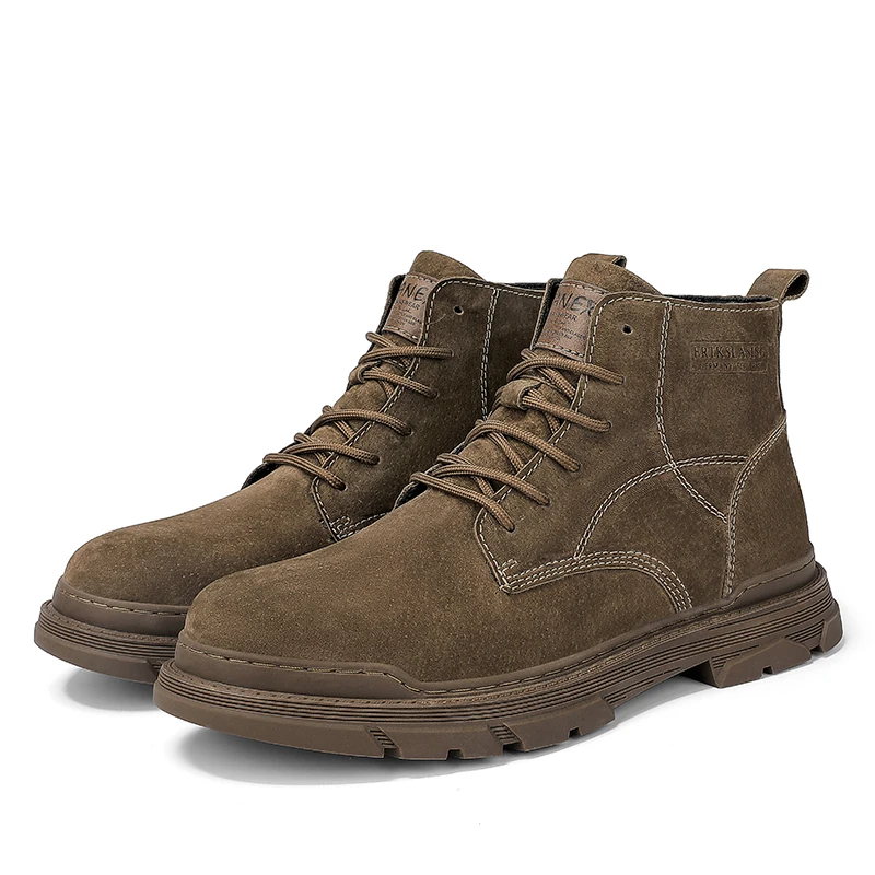 2025 New Boots Outdoor Hiking Suede Leather 45 Large Size Leather Shoes 46 Men's Casual Autumn and Winter High-top Retro Shoes
2025 New Boots Outdoor Hiking Suede Leather 45 Large Size Leather Shoes 46 Men's Casual Autumn and Winter High-top Retro Shoes