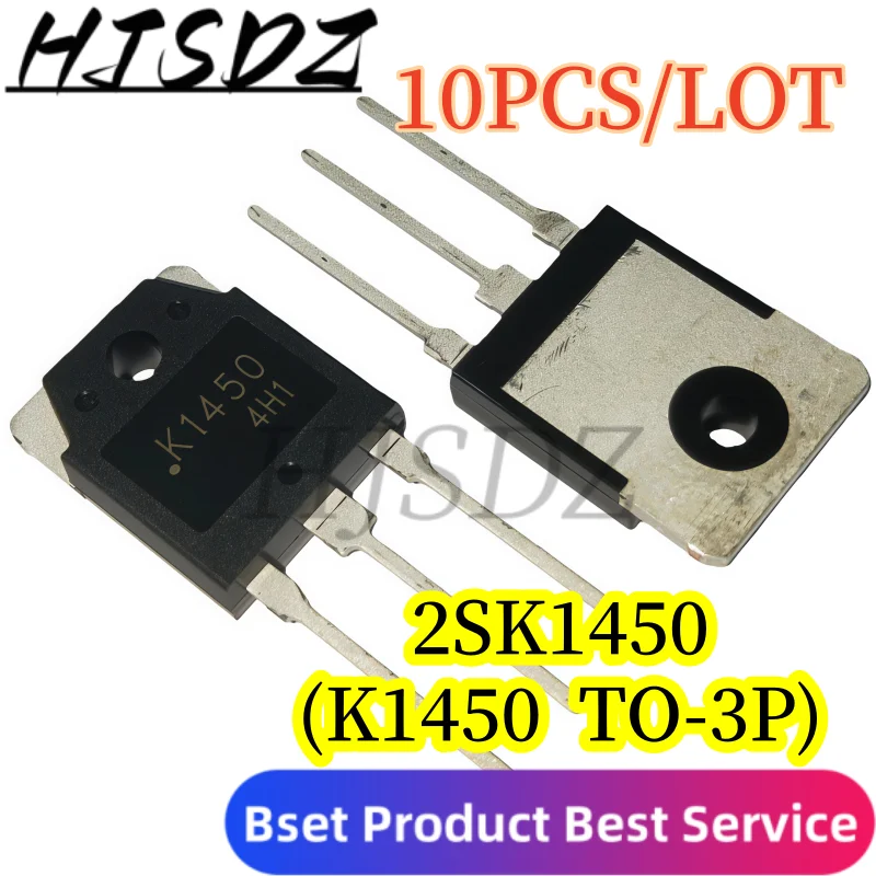【10 ШТ./КОМПЛЕКТ】Новые импортные оригинальные MOSFET-транзисторы K1450 2SK1450 TO3P 20A450V высокого качества
【10 ШТ./КОМПЛЕКТ】Новые импортные оригинальные MOSFET-транзисторы K1450 2SK1450 TO3P 20A450V высокого качества
