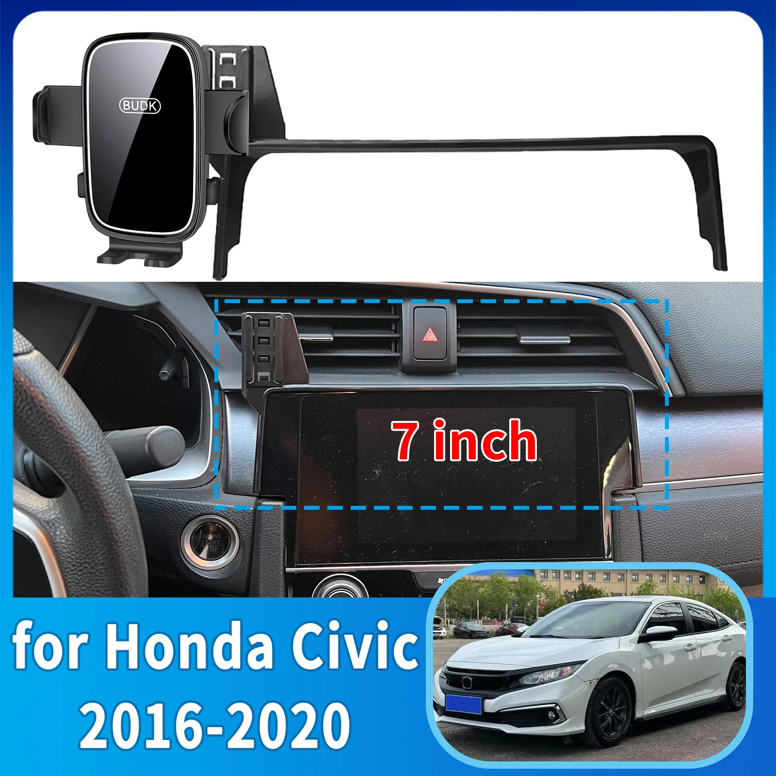 fit for Honda Civic 2016 2017-2020 Hatchback TYPE R Stable Clip-On Phone Holder Mount Screen Base No Vibration accessoires
fit for Honda Civic 2016 2017-2020 Hatchback TYPE R Stable Clip-On Phone Holder Mount Screen Base No Vibration accessoires