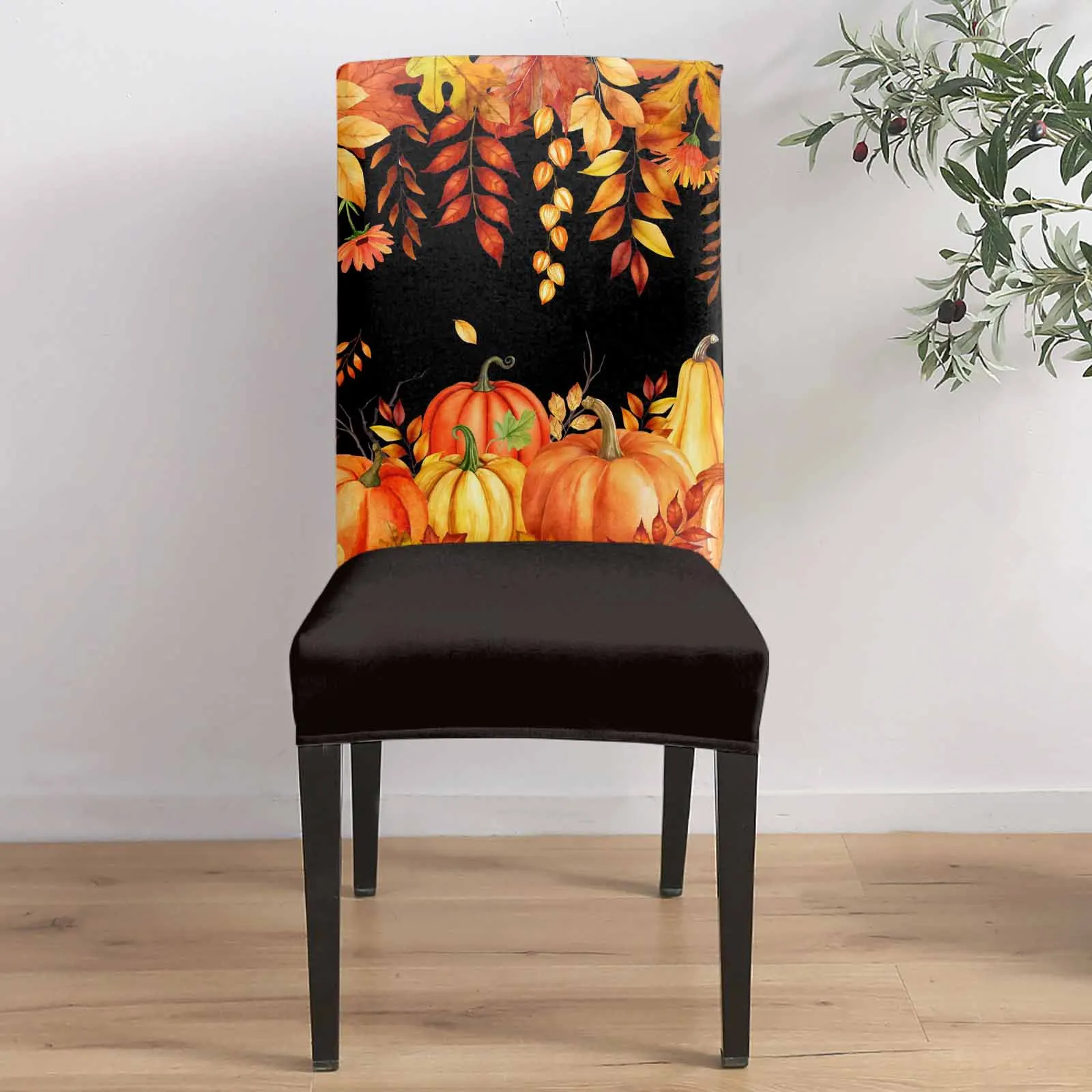 Retro Orange Pumpkin Deciduous 4/6/8PCS Spandex Elastic Chair Case For Wedding Hotel Banquet Dining Room
Retro Orange Pumpkin Deciduous 4/6/8PCS Spandex Elastic Chair Case For Wedding Hotel Banquet Dining Room