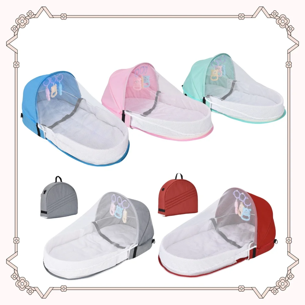 Портативная детская кроватка, изоляционная бионическая дорожная кроватка для новорожденных, удобная складная антистрессовая кроватка, средняя кроватка, детская люлька 
Портативная детская кроватка, изоляционная бионическая дорожная кроватка для новорожденных, удобная складная антистрессовая кроватка, средняя кроватка, детская люлька