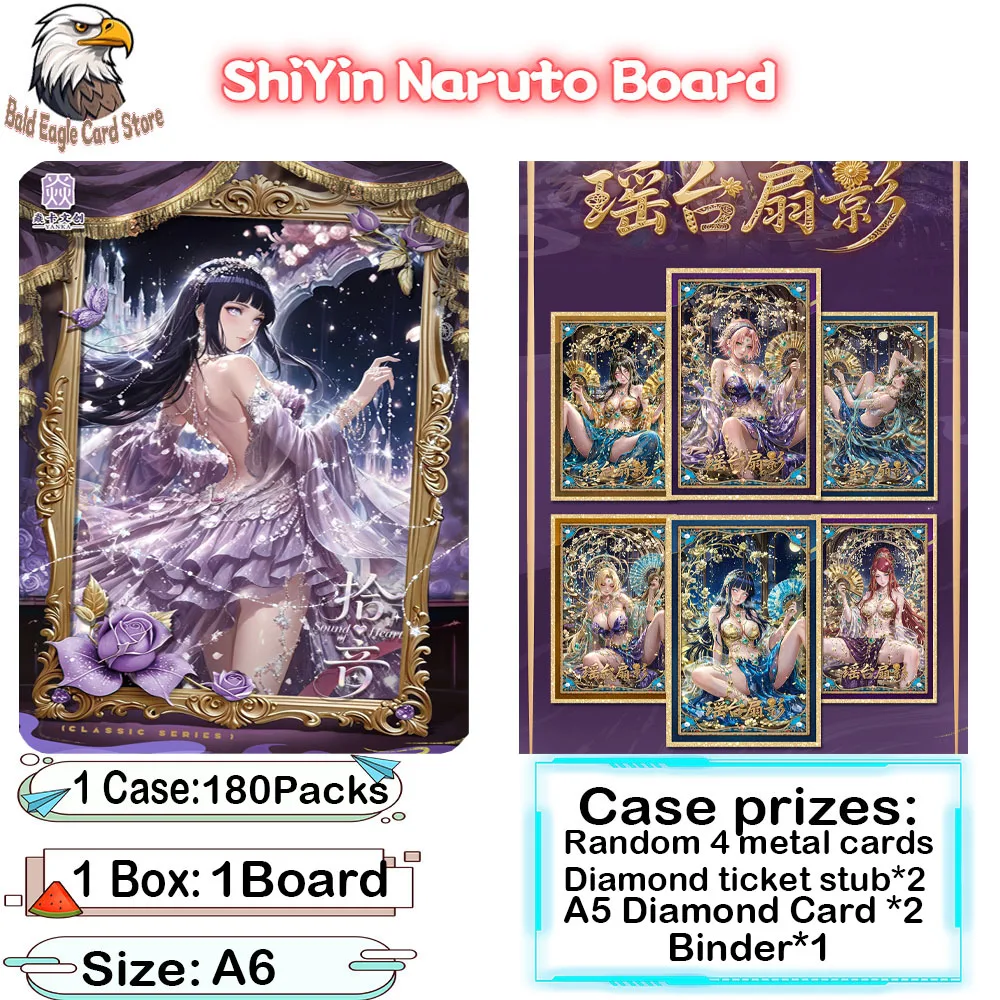 2026 Newest Wholesale ShiYin Naruto Board Color Paper Collection Card Printmaking Hinata New Year Gift
2026 Newest Wholesale ShiYin Naruto Board Color Paper Collection Card Printmaking Hinata New Year Gift