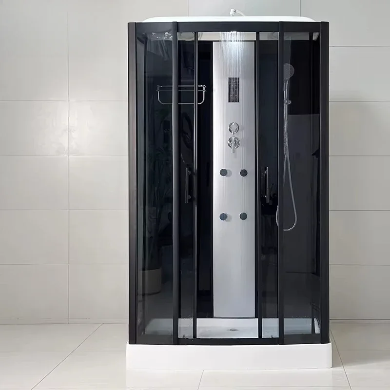 -Sliding Style Modern Steam Sauna Room Hotsale Multi-Functional Shower Cabin With 5mm Glass And Aluminium Frame
-Sliding Style Modern Steam Sauna Room Hotsale Multi-Functional Shower Cabin With 5mm Glass And Aluminium Frame