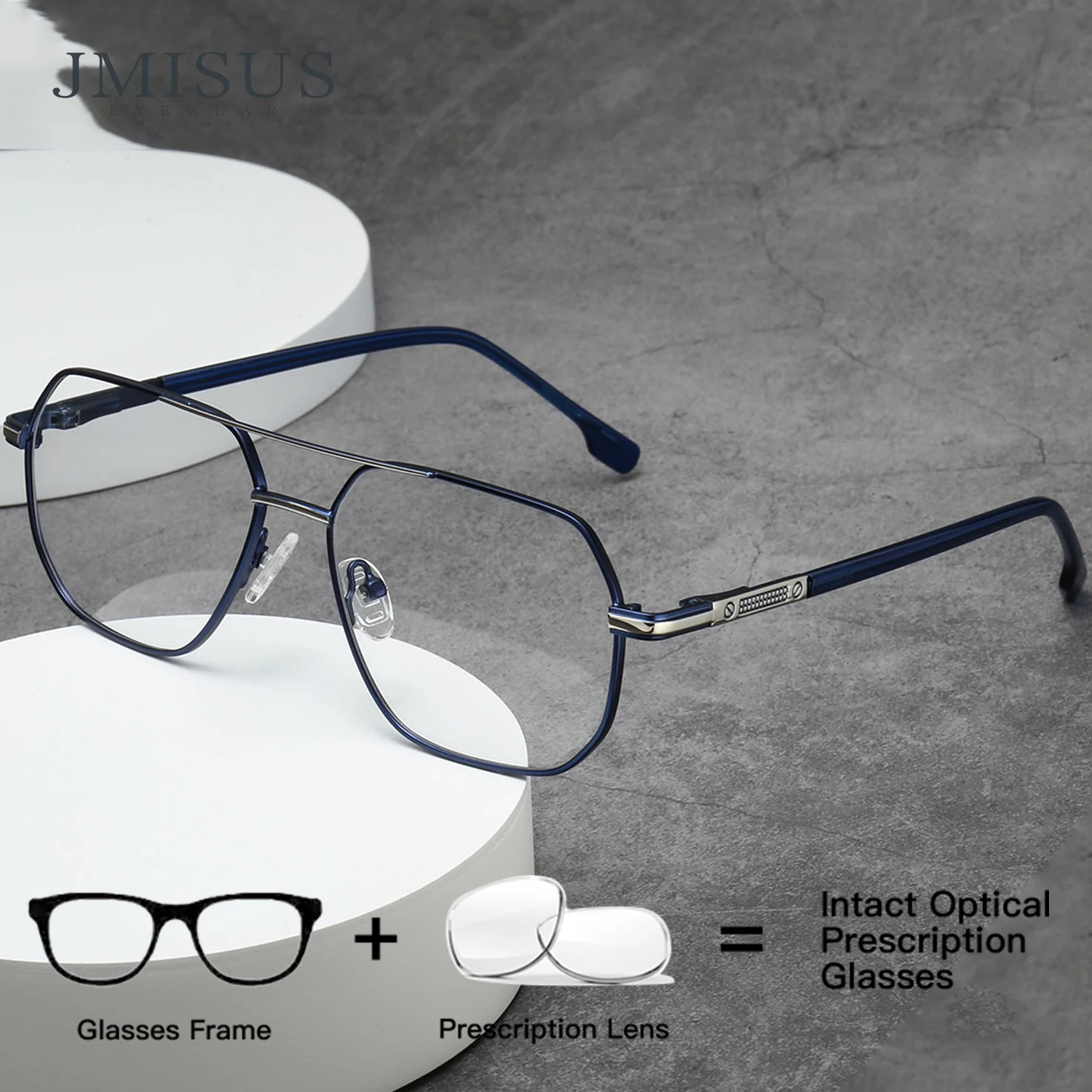 JMISUS 2026 Pilot Prescription Glasses Men Myopia Progressive Eyeglasses Aviator Anti Blue Light Photochromic Optical Glasses
JMISUS 2026 Pilot Prescription Glasses Men Myopia Progressive Eyeglasses Aviator Anti Blue Light Photochromic Optical Glasses
