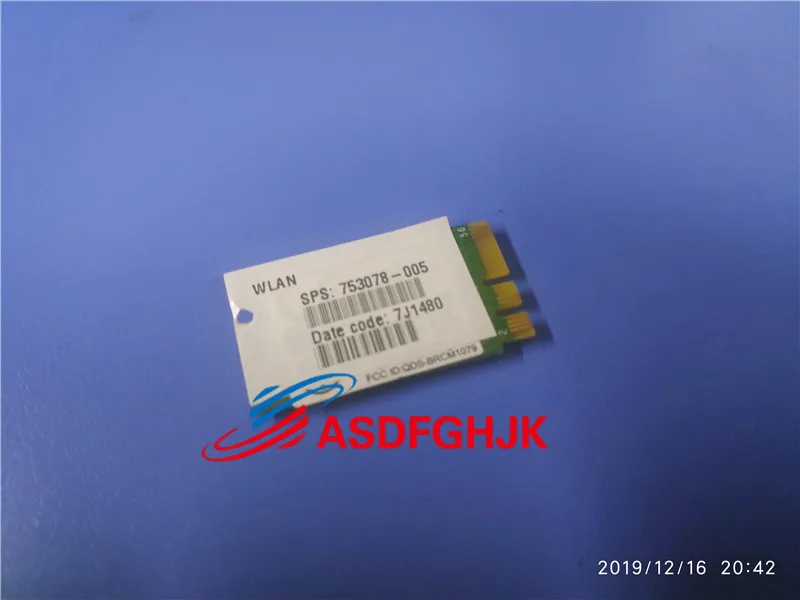 Genuine FOR HP Split X2 Series Tablet WiFi Bluetooth 4.0 Wireless Card 753078-005 752599-001 100% Perfect Work
Genuine FOR HP Split X2 Series Tablet WiFi Bluetooth 4.0 Wireless Card 753078-005 752599-001 100% Perfect Work
