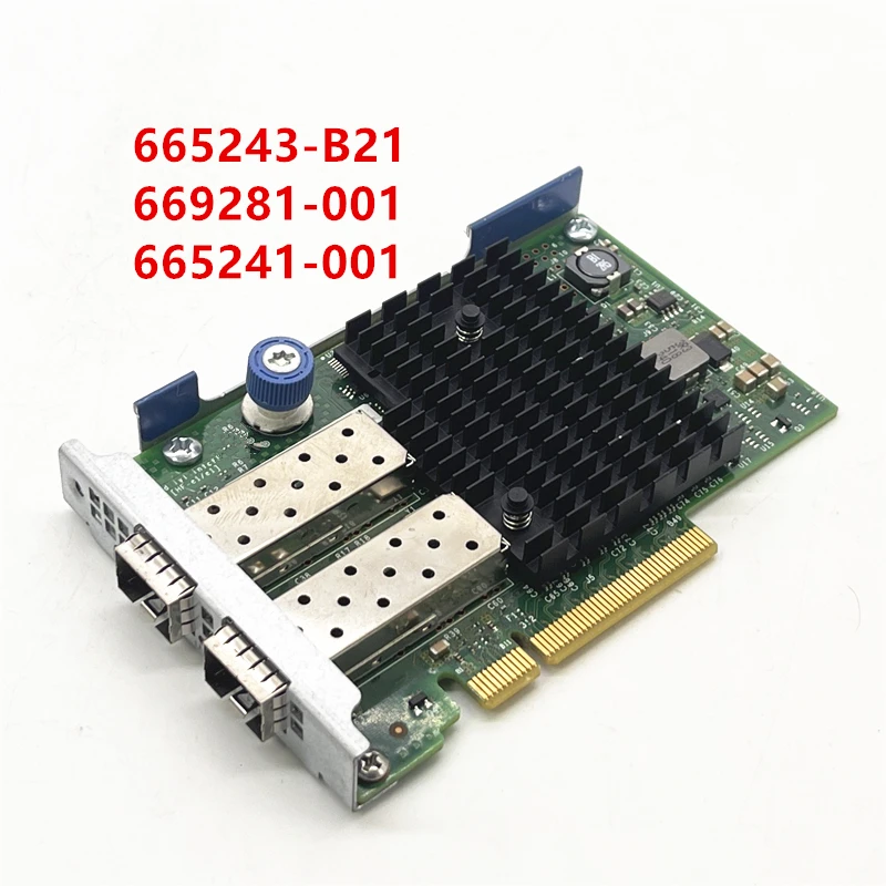 Серверная 2-портовая оптоволоконная сетевая карта 560FLR SFP+ 10G 665243-B21 669281-001 665241-001
Серверная 2-портовая оптоволоконная сетевая карта 560FLR SFP+ 10G 665243-B21 669281-001 665241-001