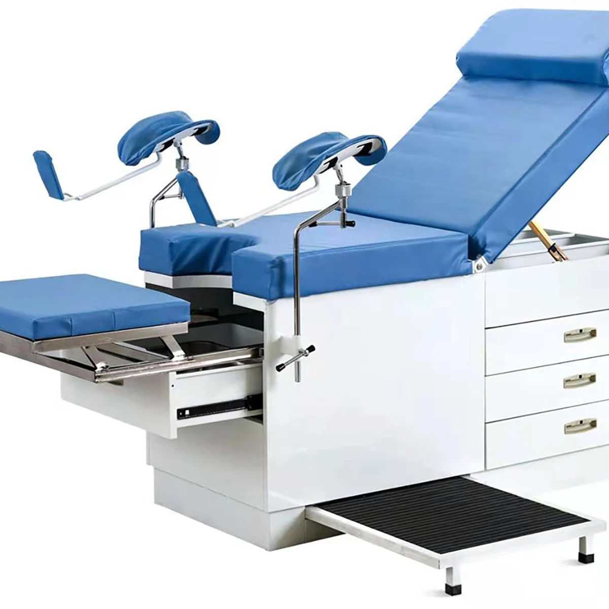 Gynecological Examination Table With Case Structure and Pillow for Comfortable Design MSLGE01
Gynecological Examination Table With Case Structure and Pillow for Comfortable Design MSLGE01