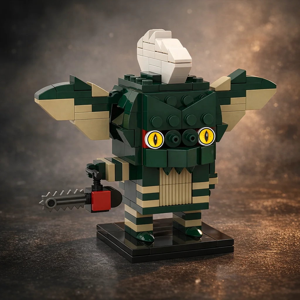 MOC Green Monster Building Toy Model Mini Brick Creative Gift for Collecting and Display
MOC Green Monster Building Toy Model Mini Brick Creative Gift for Collecting and Display