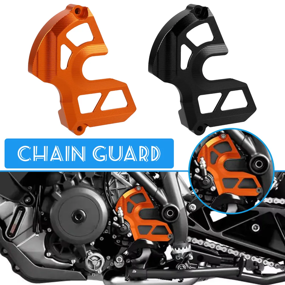 Motorcycle CNC Chain Case Saver For 1290 Super Adventure R/S Super Duke GT R 2014-2019 1090 1190 ADV Sprocket Cover Accessories
Motorcycle CNC Chain Case Saver For 1290 Super Adventure R/S Super Duke GT R 2014-2019 1090 1190 ADV Sprocket Cover Accessories