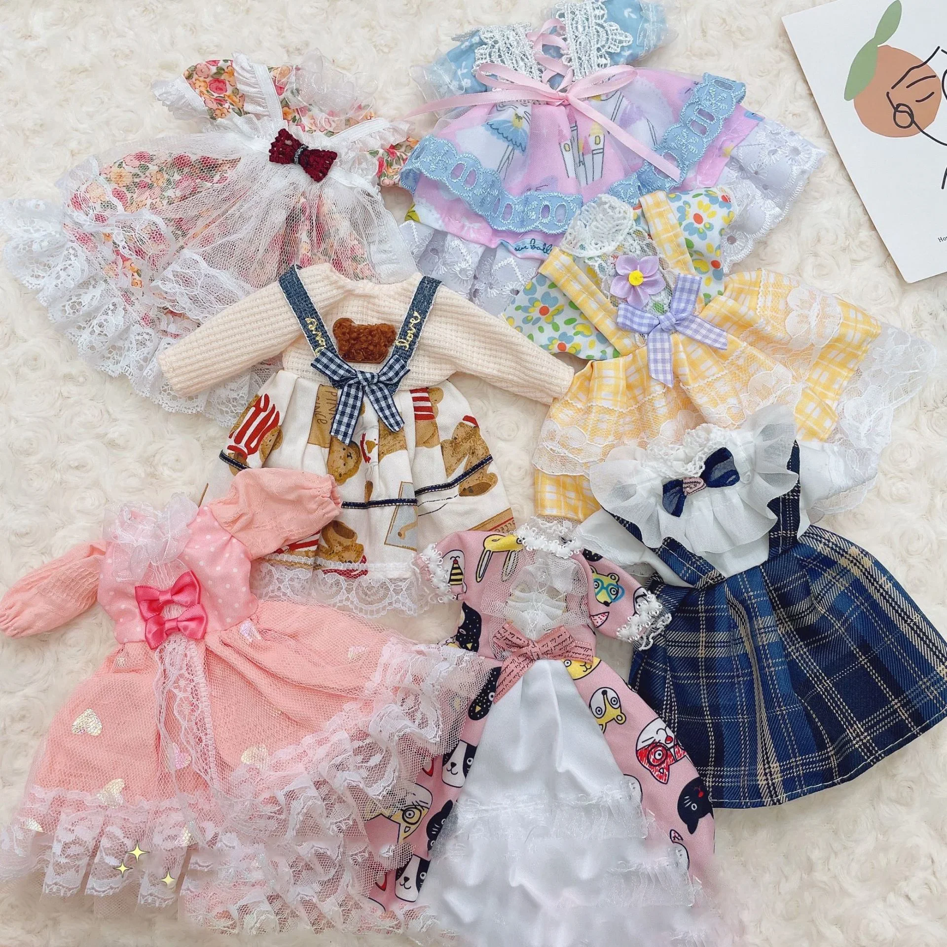 30cm Doll Clothes 1/6bjd Doll Cute Sweet Dress Summer Small Fresh Princess Style New Clothes Dressing Game Birthday Gifts Girls
30cm Doll Clothes 1/6bjd Doll Cute Sweet Dress Summer Small Fresh Princess Style New Clothes Dressing Game Birthday Gifts Girls