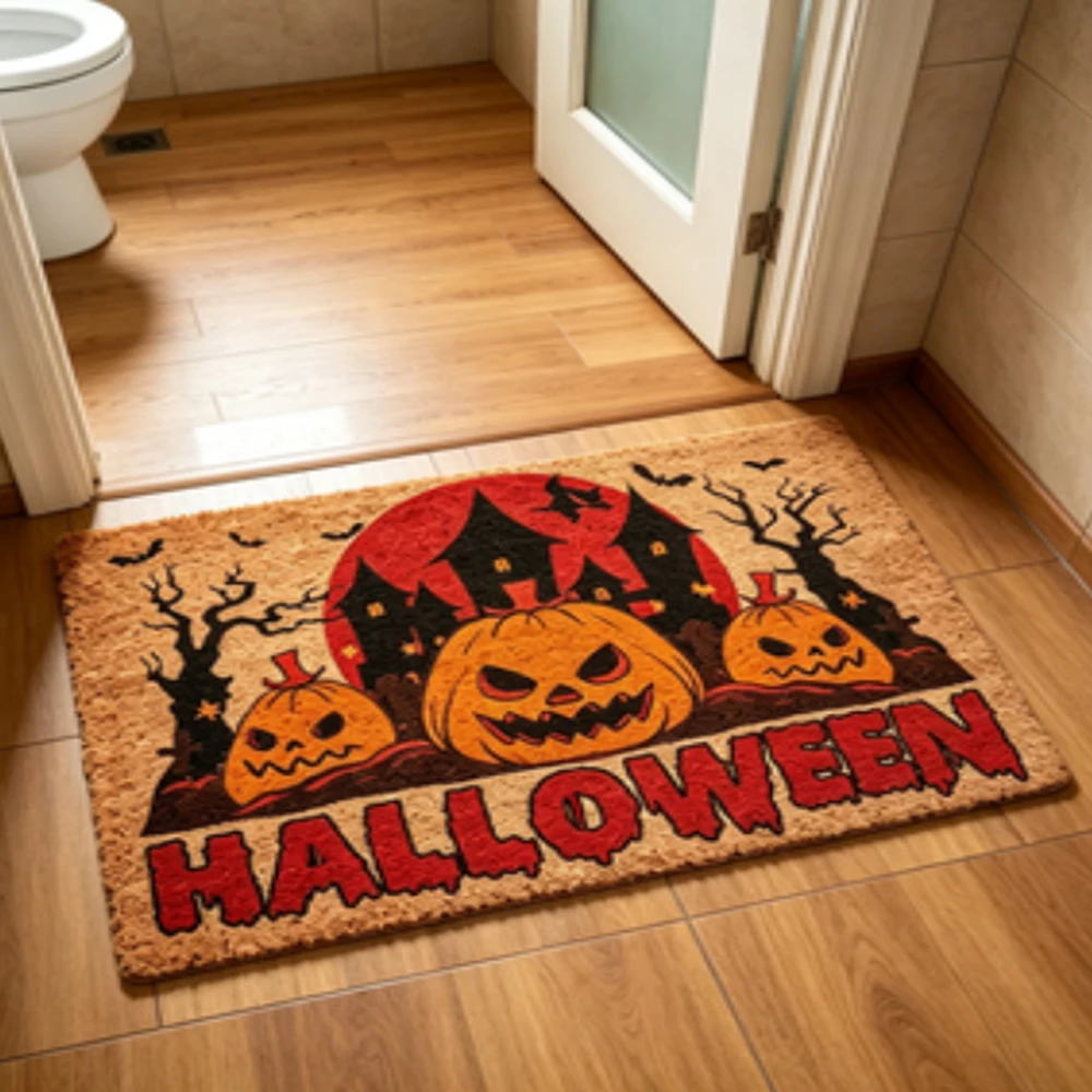 Vintage Bathroom Floor Mat Custom Halloween Night Printed Door Mat Quick Absorbing Non Slip Rug For Home Entrance Indoor Decor
Vintage Bathroom Floor Mat Custom Halloween Night Printed Door Mat Quick Absorbing Non Slip Rug For Home Entrance Indoor Decor