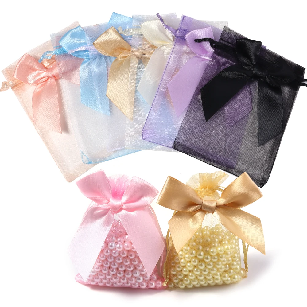 5pcs/lot 9x12cm Organza Gift Bags Bowknot Christmas Party Wedding Candy Bags Exquisite Jewelry Packaging Drawstring Pouch
5pcs/lot 9x12cm Organza Gift Bags Bowknot Christmas Party Wedding Candy Bags Exquisite Jewelry Packaging Drawstring Pouch