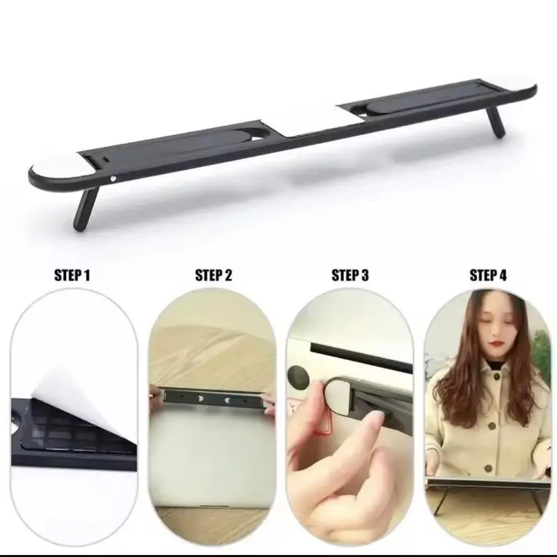 1/2Pcs Universal Laptop Riser Stand For Notebook Cooling Riser Pad Invisible Laptop Bracket Accessories