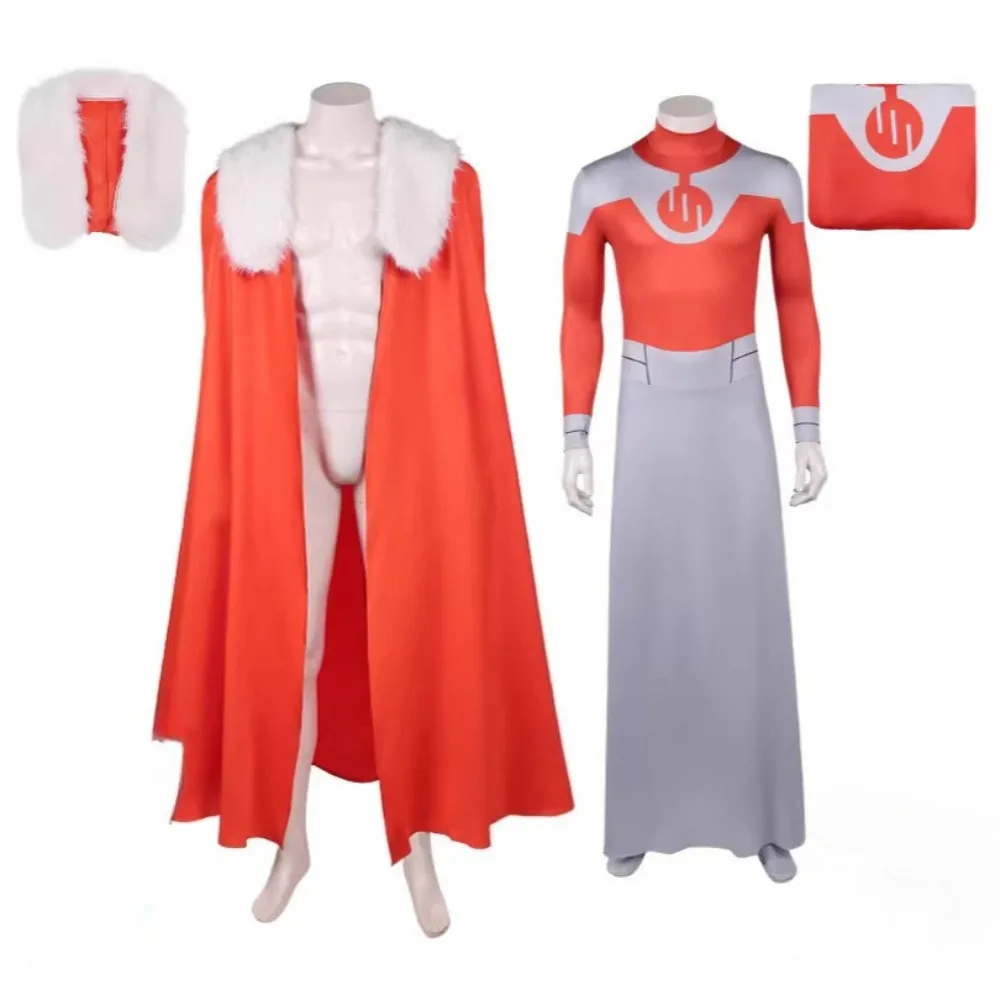 Fancy Invincible Thragg Cosplay Costume Jumpsuit Cloak Performance Disguise Outfit Adult Role-playing Halloween Carnival
Fancy Invincible Thragg Cosplay Costume Jumpsuit Cloak Performance Disguise Outfit Adult Role-playing Halloween Carnival