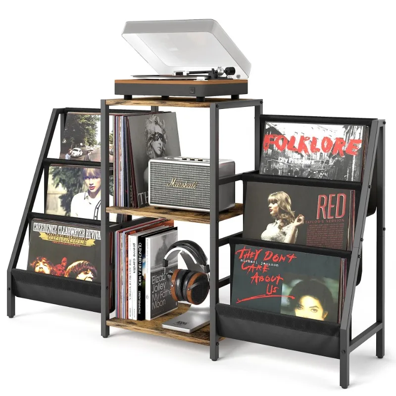 Amazon Cross-border Foreign Trade Record Player Shelf Vinyl Record Storage Rack Multifunctional Magazine Record Storage Rack
Amazon Cross-border Foreign Trade Record Player Shelf Vinyl Record Storage Rack Multifunctional Magazine Record Storage Rack