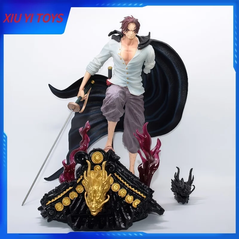 30cm Anime One Piece Roof Red Hair Shanks Battle Figure Statue Model Collection Decoration Desktop Decorate Toys Boys Gifts
30cm Anime One Piece Roof Red Hair Shanks Battle Figure Statue Model Collection Decoration Desktop Decorate Toys Boys Gifts