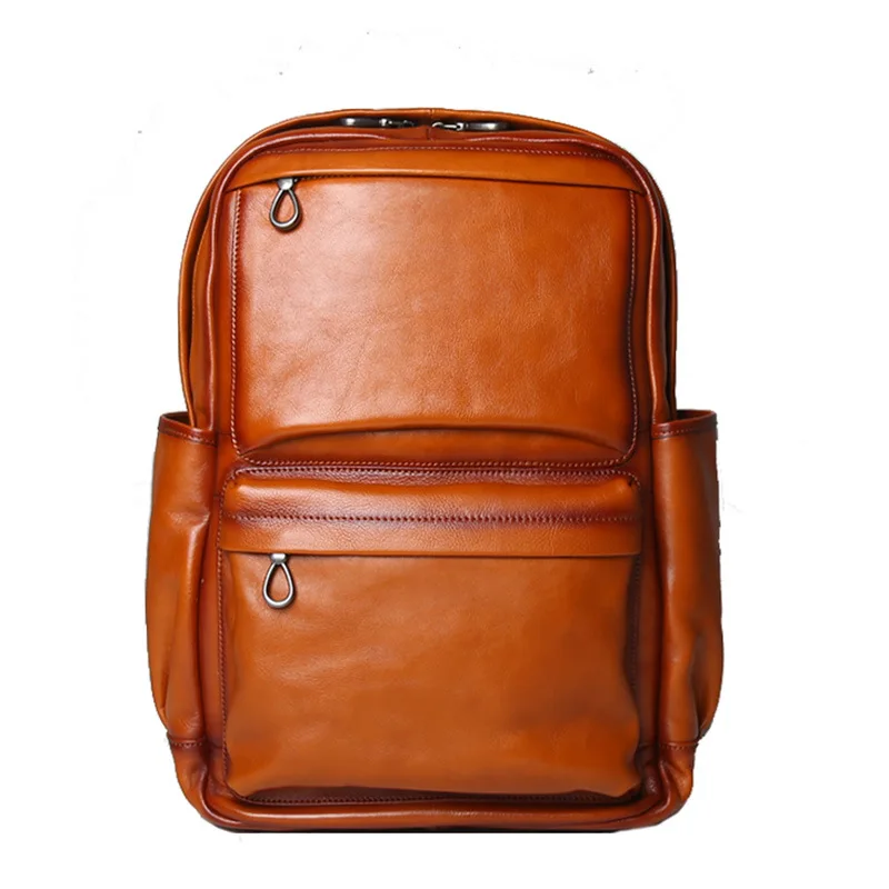 Мужской рюкзак из натуральной кожи: цельнозерновая воловья кожа растительного дубления, рюкзак большой емкости для ноутбука для путешествий и работы
Мужской рюкзак из натуральной кожи: цельнозерновая воловья кожа растительного дубления, рюкзак большой емкости для ноутбука для путешествий и работы