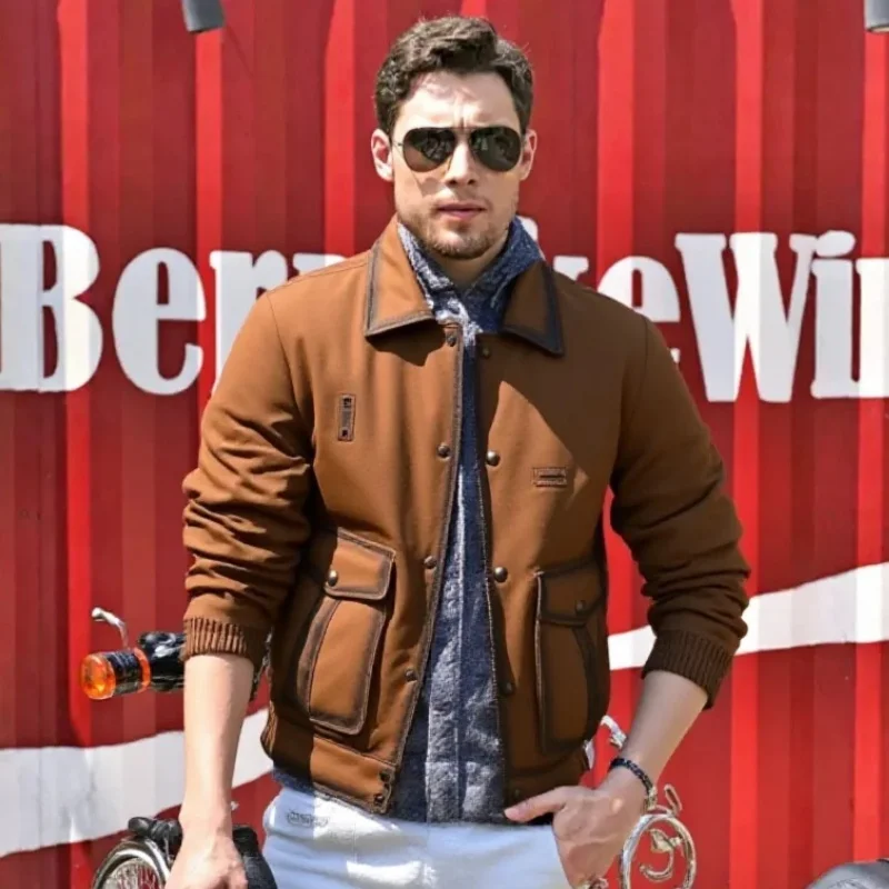 Orange Mounted Police Jacket Men Vintage Style Plus Size 5XL Genuine Natural Cowhide Turn-Down Collar Winter Leather Coat
Orange Mounted Police Jacket Men Vintage Style Plus Size 5XL Genuine Natural Cowhide Turn-Down Collar Winter Leather Coat
