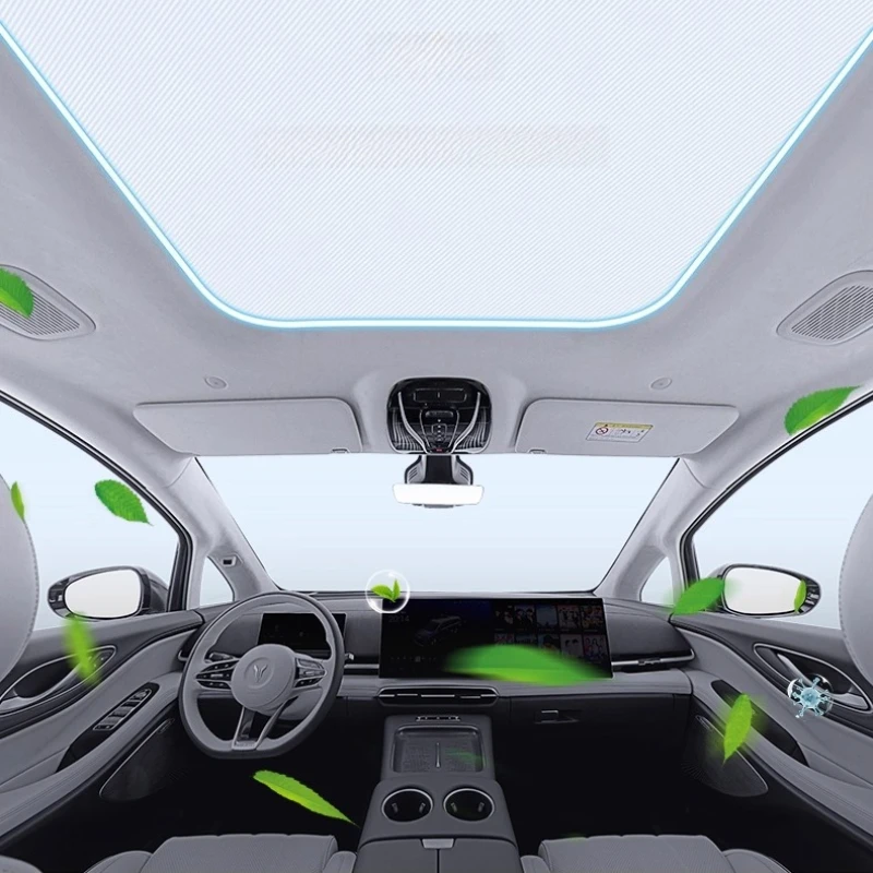 Для мрения VOYAH Козырек на крышу 2022–2024 гг.: Солнцезащитный козырек с статическим сиденьем — панель с защитой от тепла с технологией УФ-излучения (OEM Fit)
Для мрения VOYAH Козырек на крышу 2022–2024 гг.: Солнцезащитный козырек с статическим сиденьем — панель с защитой от тепла с технологией УФ-излучения (OEM Fit) 