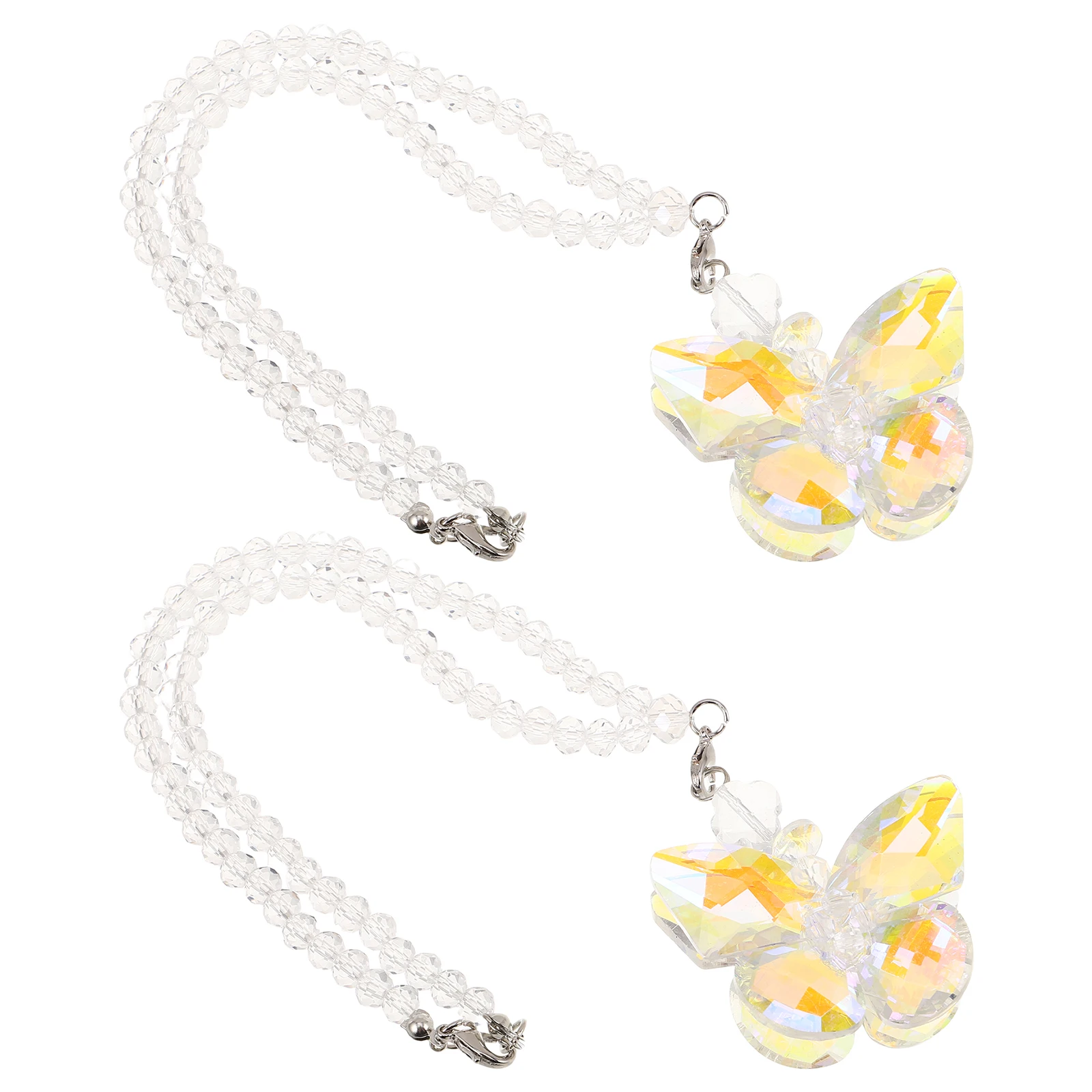2pcs Crystal Car Hanging Ornament Butterfly Bow Pendant Rearview Mirror Decoration Sun Catcher Accessories For Women Interior
2pcs Crystal Car Hanging Ornament Butterfly Bow Pendant Rearview Mirror Decoration Sun Catcher Accessories For Women Interior