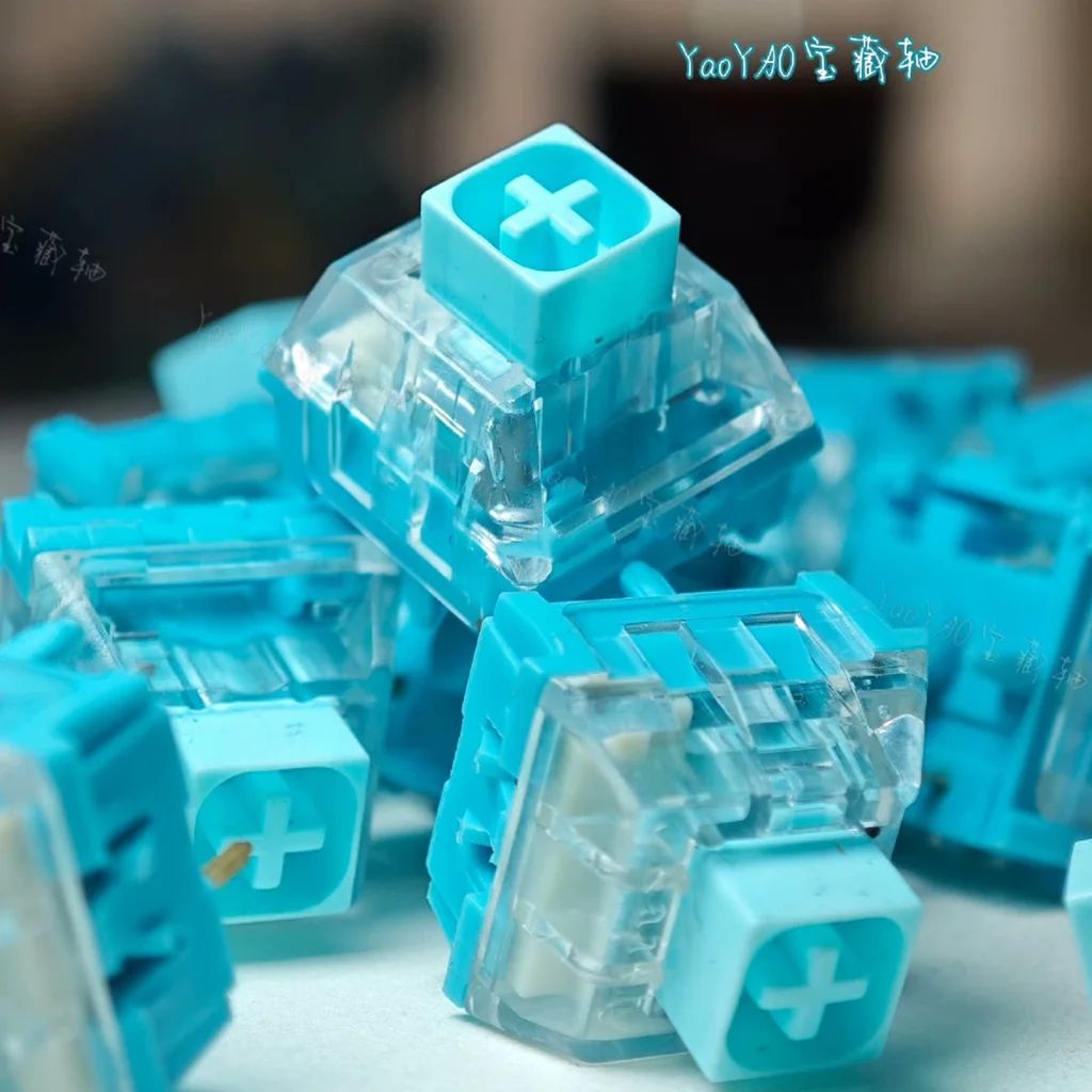Kailh Emerald blue Switch 5 Pins Linear HiFi 45g PC POM Mechanical keyboard Gaming Switches For AULA F75 F87 AJAZZ AK820 Kits
Kailh Emerald blue Switch 5 Pins Linear HiFi 45g PC POM Mechanical keyboard Gaming Switches For AULA F75 F87 AJAZZ AK820 Kits